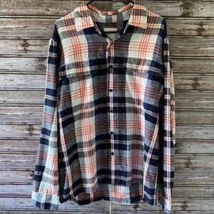 NWT‎ American Eagle Men's Long-Sleeved Button-Down Shirt Size L